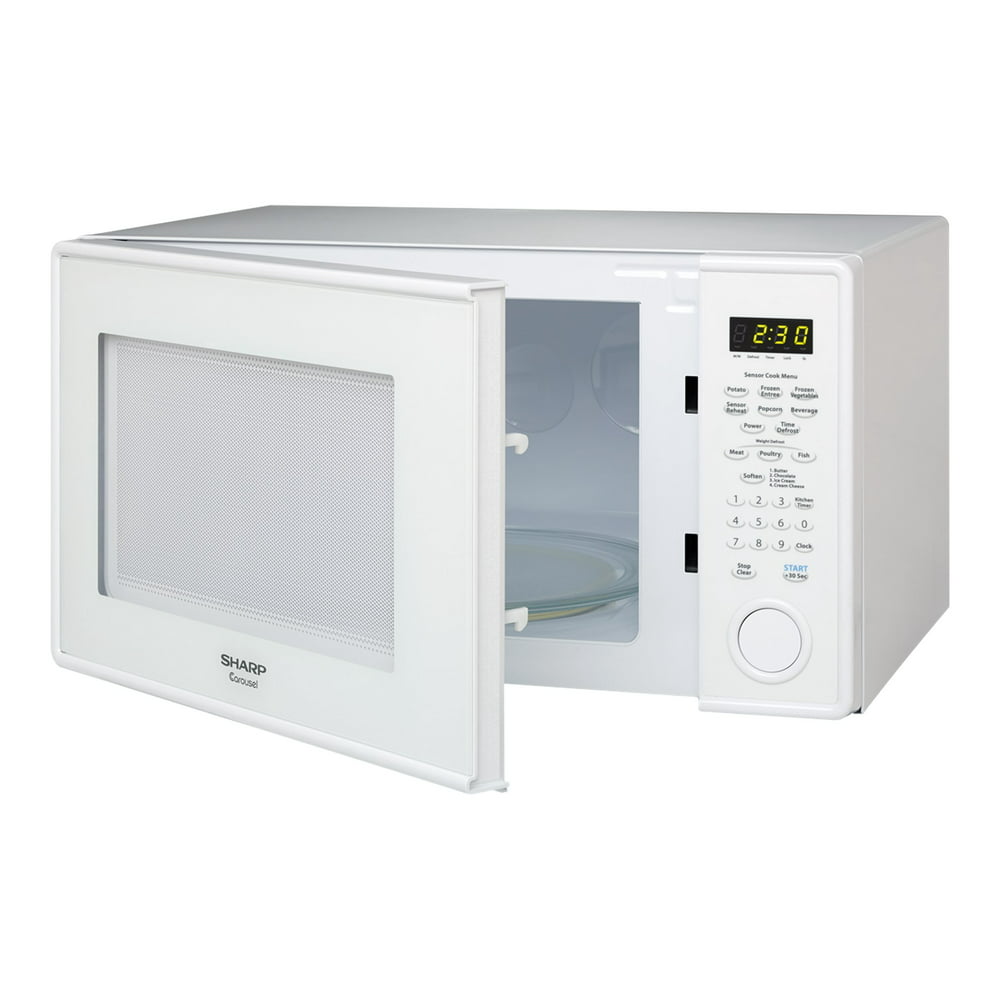 Sharp Carousel R459YW - Microwave oven - freestanding - 1.3 cu. ft