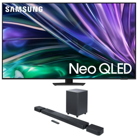 Samsung QN85QN85DBFXZA 85 Inch Neo QLED 4K Smart TV with Dolby Atmos and a JBL BAR-1300X 11.1.4ch Soundbar and Subwoofer with Surround Speakers (2024)