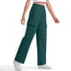 thumbnail image 4 of Pantalones largos para niñas y niños, de color liso, de pana, con cintura elástica, holgados, con cordón y bolsillos, informales, de poliéster., 4 of 7