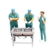 thumbnail image 1 of Mini Doctor miniaturas 1/64 resina Sandtable decoración cirugía paciente miniatura modelo figuras accesorios coleccionable herramienta carro modelo Hugo miniaturas de doctor, 1 of 7