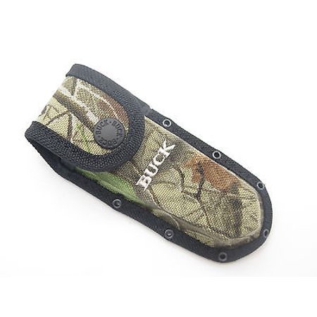Pocket Knife Sheath - BUCK 460 183 CROSSLOCK CAMO NYLON FOLDING POCKET KNIFE SHEATH