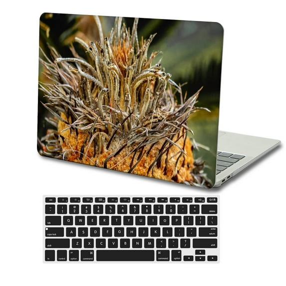 KSK KAISHEK Hard Shell Cover Only for Newest MacBook Air 13 inch with Retina Display & Touch ID USB Type-C + Black Keyboard Cover Model: A1932 A2179 A2337 m1 (Red series 0115)