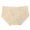 Beige, variant on Bovxnpu Womens Underwear Plus Size Panties, Women's Seamless Cotton Brief, Lace Abdomen Mid-rise Waist And Hip Lift Breathable Underwear Briefs XL