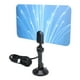 thumbnail image 1 of Antena digital plana Bling Bling para TV interior amplificada tipo F, 1 of 12