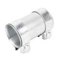 thumbnail image 4 of 2.5in exhaust pipe connector heavy duty metal alloy double clamp, 4 of 5