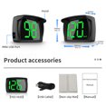 thumbnail image 3 of Kenally KMH LED a Auto HUD Head Up Display Accesorios electrónicos universales para automóviles Alarma de velocidad de fuente grande Cámaras de salpicadero de coche, 3 of 6