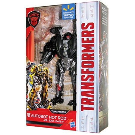 transformers the last knight walmart exclusive autobots unite deluxe autobot hot rod