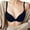 Black, variant on Women Casual Solid Color Triangle Cup No Steel Ring Bra Comfortable Light And Back Underwear Super Push up Bra Stretchy Sports Bras for Women Extra Large Bras