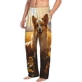 thumbnail image 6 of Logiee Pastoral Sunflower Corgi Print Pajama Pants for Men,Men’s Pajama Bottoms,Mens PJ Pants with Pockets & Button Fly-Medium, 6 of 6