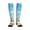 2 Black-2, variant on Picia French Bulldog Sunflowers Bubbles Printed Sports Compression Socks - 15-20mmHg Graduated Compression, High-Performance Soft and Breathable Socks for Men and Women