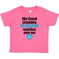 thumbnail image 3 of Inktastic My Great Grandpa in Heaven Watches over Me Boys or Girls Baby T-Shirt, 3 of 5