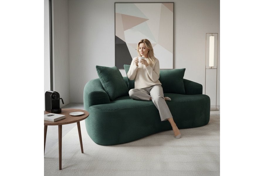 US Pride Boneless Compression 2 seater sofa