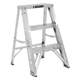 thumbnail image 1 of ESCALERA ALUMINIO 2 PELDAÑOS 150 KG CUPRUM 429-02N, 1 of 3