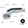 thumbnail image 3 of Cutter Cordless Scissors for Cardboard Cutting Versatile Power Cutter Ergonomic Design Cutter for Precise Cardboard Strips, 3 of 6