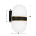 thumbnail image 4 of Crystorama Lighting - Two Light Outdoor Wall Mount - Outdoor Wall Mount -, 4 of 11