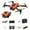 B, variant on Boys Gifts 13-14 Years Old New Small Drone Drone with 1080P HD Camera Remote Control Toys Gifts for Boys Girls with Altitude Hold Headless Mode Start Speed Adjustment