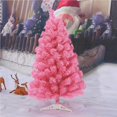 thumbnail image 2 of Pink Christmas Tree Artificial Christmas Tree Holiday Home Decoration Cute Plastic Christmas Tree Decoration, 2 of 7