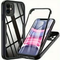 thumbnail image 5 of Étui de Protection Intégrale 360 pour iPhone, Écran et Couverture Arrière Intégrés, Protection Double Face Transparente, Matériau PC Antichoc, Compatible avec les Séries iPhone 11/12/13/14 Pro Max, 5 of 5
