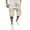 Beige, variant on Men's Shorts Work Wear Cargo Pants Short Cargo Pants for Men Streetwear Khaki,2XL
