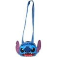 thumbnail image 4 of Disney Stitch Head Shaped Plush Shoulder Bag, 4 of 8