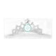 thumbnail image 4 of EeaseMX Lurrose - Tiara para niña, diadema, diadema, regalo de cumpleaños, tiara, diadema (plateada), 4 of 7