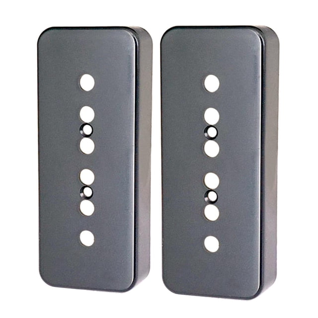 Cubierta de Guitarra shamjiam Cubiertas de pastilla P90 Negro