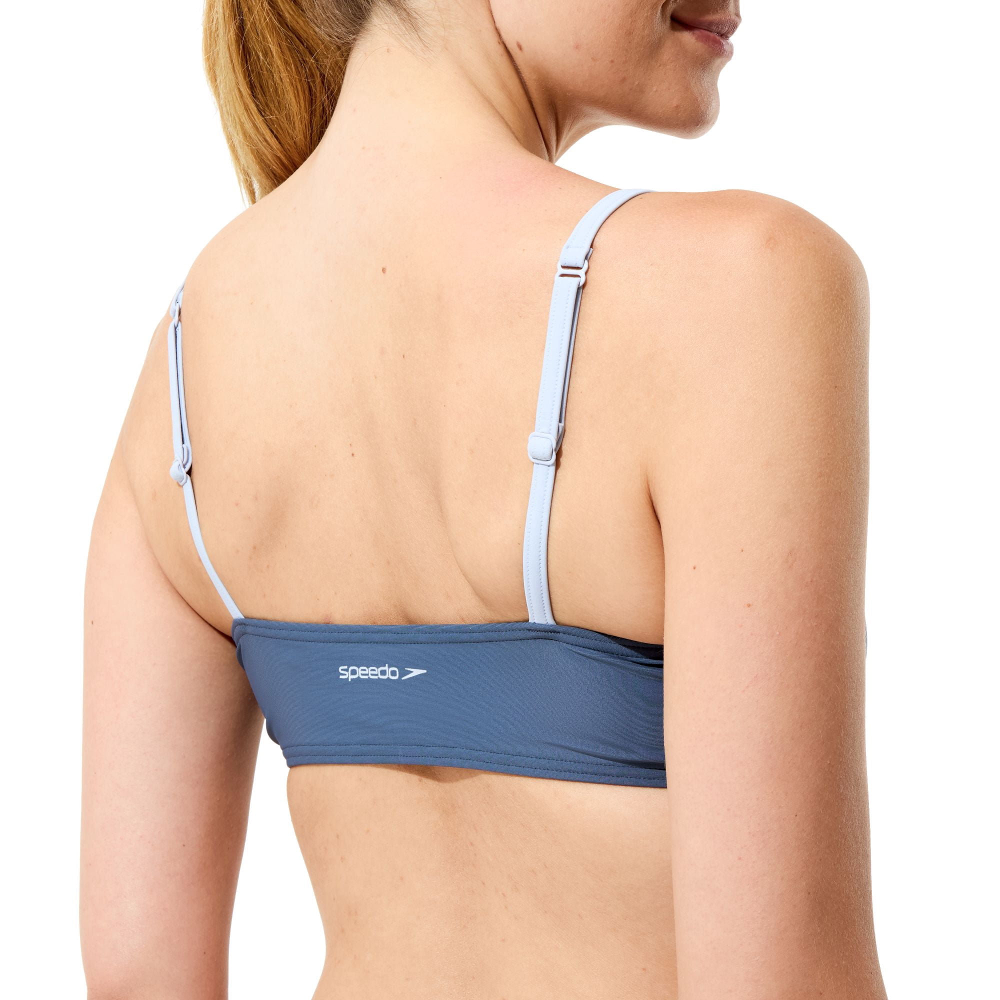 Speedo Women's Triangle Bikini Top with Adjustable Straps, Sizes XS - XXL