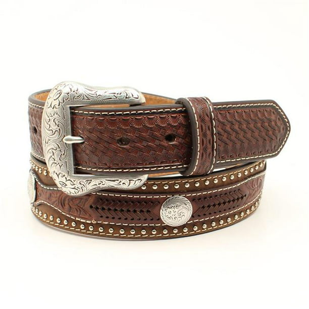 Cavender's - Cavenders 9756044-32 CBC Mens Embossed Overlay 3-Concho ...