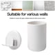 thumbnail image 5 of Inteprter Soporte adhesivo para cepillo de 2 en 1 para colgar en la pared, organizador de baño, soporte para cepillo de dientes, juego Juegos de accesorios de baño No.01, 5 of 6