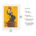 thumbnail image 2 of Champagne De Rochegrès - Vintage France Advertising Poster by Leonetto Cappiello c.1910 - Fine Art Matte Paper Print (Unframed) 30x44in, 2 of 4