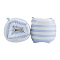 thumbnail image 4 of Almencla Swimming Arm Rings Tube Armlets Float Sleeves Pool Inflatable Swim Arm Bands Blue Stripe, 4 of 8