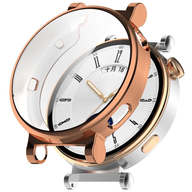 TPU Smartwatch Case - Drop/Water Resistant, Lightweight, for Daily Protection
