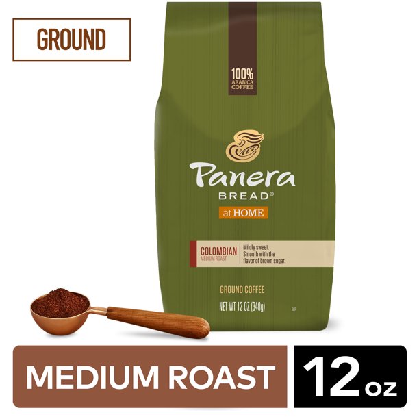 Panera Bread Colombian, Medium Roast, Ground Coffee, Bagged 12 oz