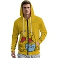 thumbnail image 2 of Unisex Winnie The Pooh Zip Up Hoodies 3D Printed Pullover Hooded Sweatshirt with Pocket for Mens Womens, 2 of 8
