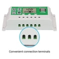 thumbnail image 4 of 30/20/10A LCD Display Solar Charger Lead Acid GEL Iron Li-ion Lithium Battery PWM 12v24v Solar Charge Controller USB 5V ,Easy to Operate, 4 of 6