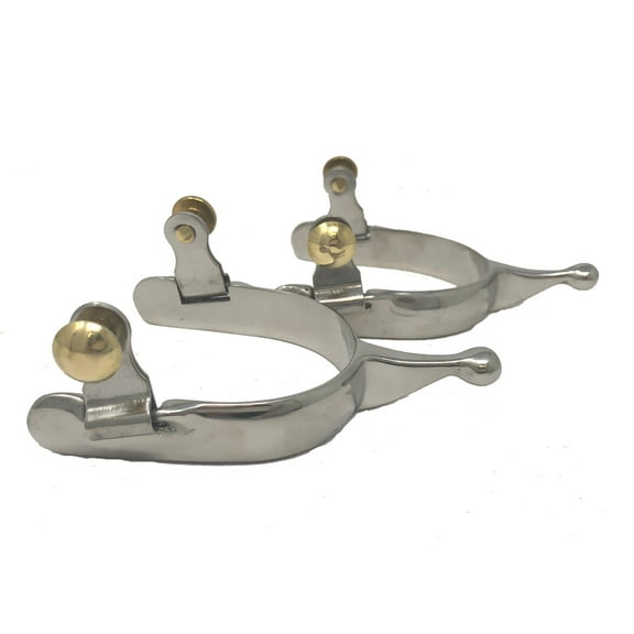 AJ Tack Ladies Ball Knob Spurs