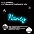 thumbnail image 5 of UPONRAY Single-line Custom Neon Signs, Customizable USB-Powered & Dimmable LED Neon Light, Stylish Wall Decor for Bedroom, Home, Lover, Friend, Cool White, 5 inch/1 Letter, 5 of 8