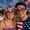 C, variant on 4th of July Party Sunglasses, Sparkly Red White Blue Patriotic Eyewear, Independence Day Photo Booth Props, Glitter Star Glasses for Holiday Parade Costume