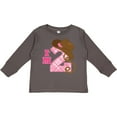 thumbnail image 3 of Inktastic 2nd Birthday 2 Year Old Cowgirl Hat Girls Long Sleeve Toddler T-Shirt, 3 of 5