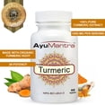 thumbnail image 4 of AyuMantra Turmeric Curcumin Tablets (Curcuma Longa) Herbal Supplement 90 Tabs, 4 of 6