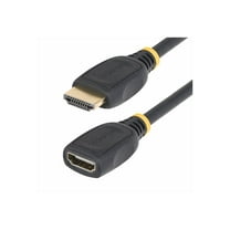 StarTech 3.3ft 1m HDMI 2.0 Extension Cable HD2MF3FL