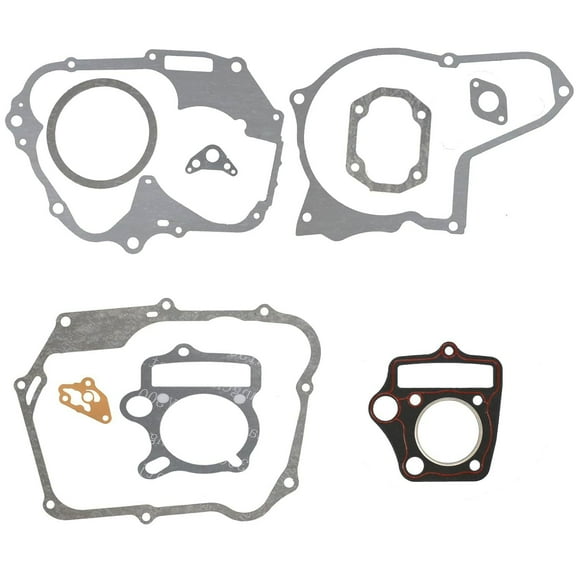 Complete Engine Gasket Set for 110cc ATVs Quad Go Kart Dirt Bike 4 Wheeler Dune Buggy Taotao SunL Coolster SSR Coolster Roketa 10 Pieces
