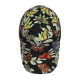 thumbnail image 4 of Fotbe Multicolored Butterflies Classic Baseball Cap, Adjustable Snapback Hats, Outdoor Baseball Hat for Men and Women Cotton Soft, 4 of 9