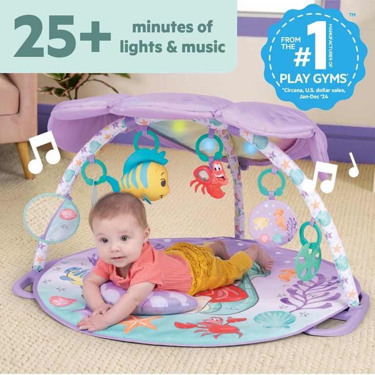 Bright Starts Disney Baby The Little Mermaid Activity Gym & Play