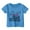 Blue, variant on Toddler Girls Boys Easter's Day T-Shirt Happy Easter Rabbit Graphic Shirts Kids Cotton Short Sleeve Tops 1-14Y