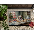 thumbnail image 3 of Carolines Treasures DAC3782JMAT 24 x 36 in.  English Bulldog Christmas Cookies Doormat, 3 of 6