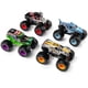 thumbnail image 1 of Pack de 4 unidades de Monster Jam Land vs. Sea, Monster Trucks, escala 1:64, 1 of 5