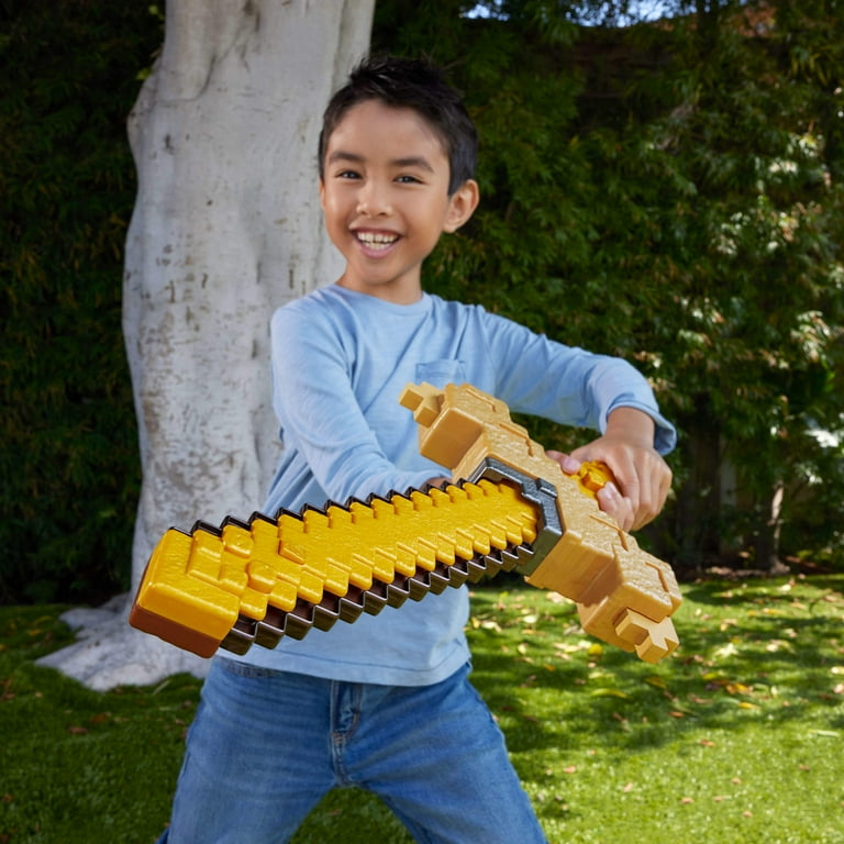 Minecraft Click & Switch Sword & Pick-Axe, Transforming Kid-Sized