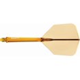 thumbnail image 2 of shiyou-ROST 77 Integrated Dart Shaft and Flight Big Wing Shape Transparent Color,Set of 3, 2 of 4