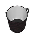 thumbnail image 3 of ZICANCN Black Pink Plaid Background Laundry Basket Organizer , Dirty Clothes Hamper for Bathroom Kids Girls Boys Laundry Hamper Small, 3 of 8